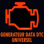 générateur code dtc android application logo